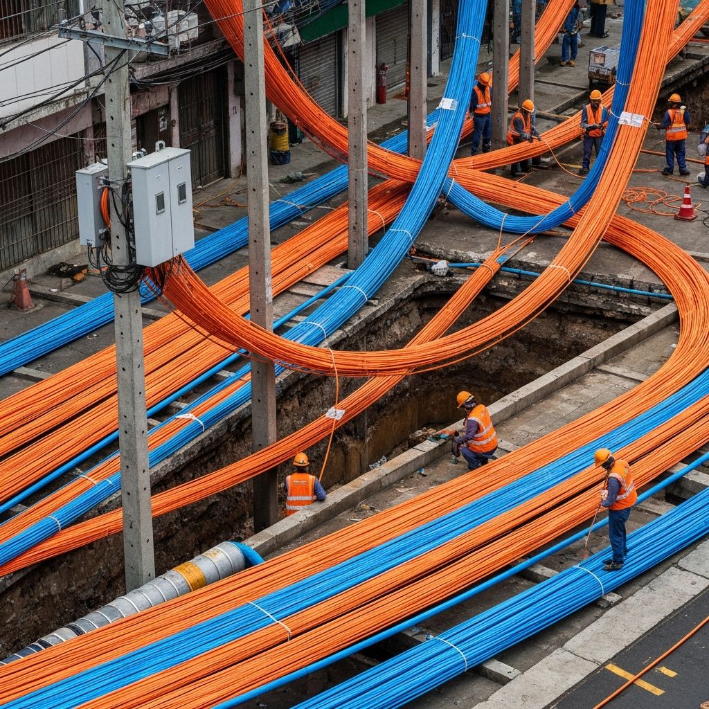 Tendido de Fibra Óptica